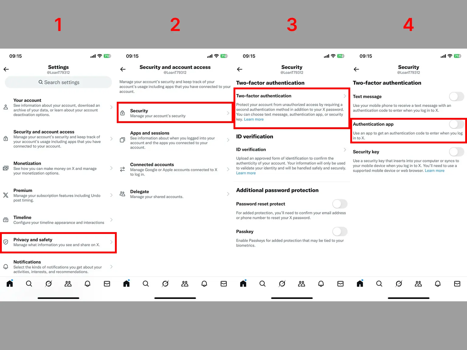 Set up Two-Factor Authentication