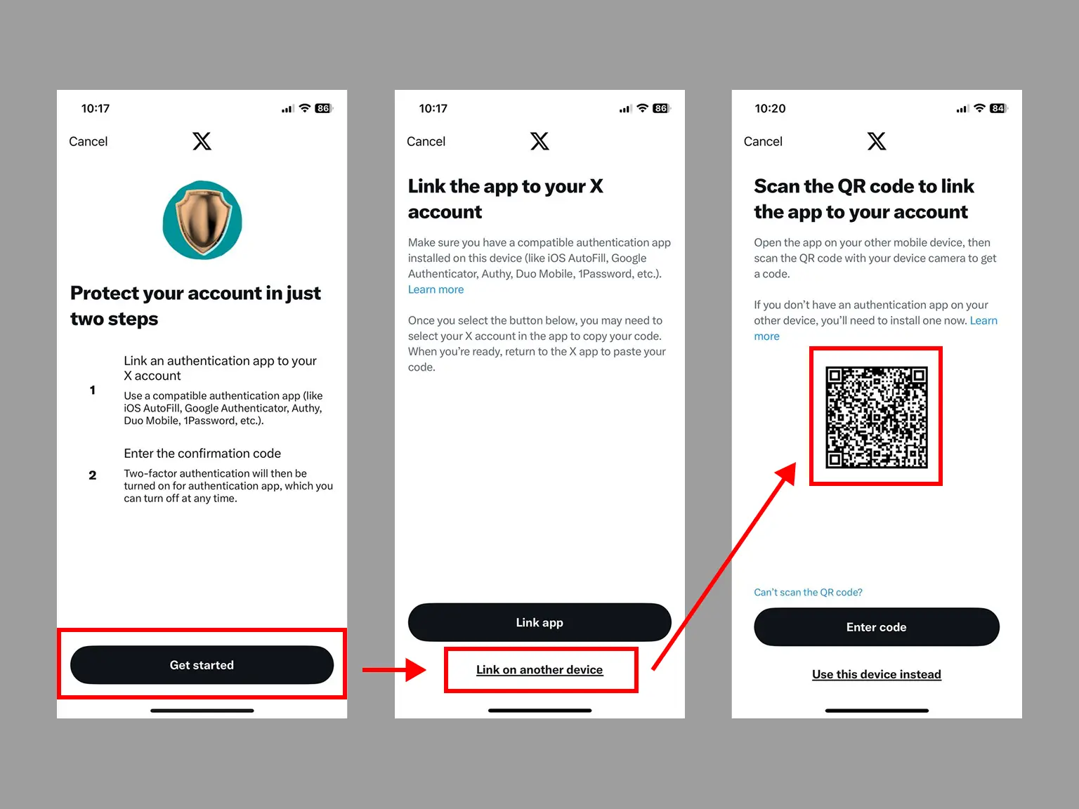 Turn on Two-Factor Authentication