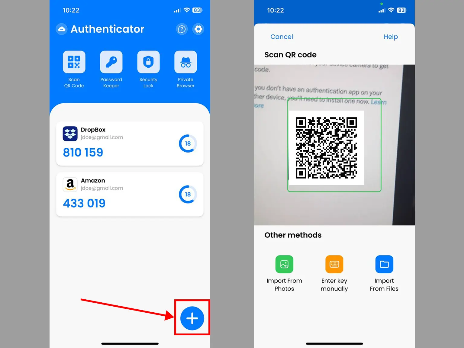 Two-Factor Authentication Code (2FA)